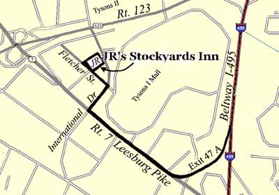 JRs Stockyards Map